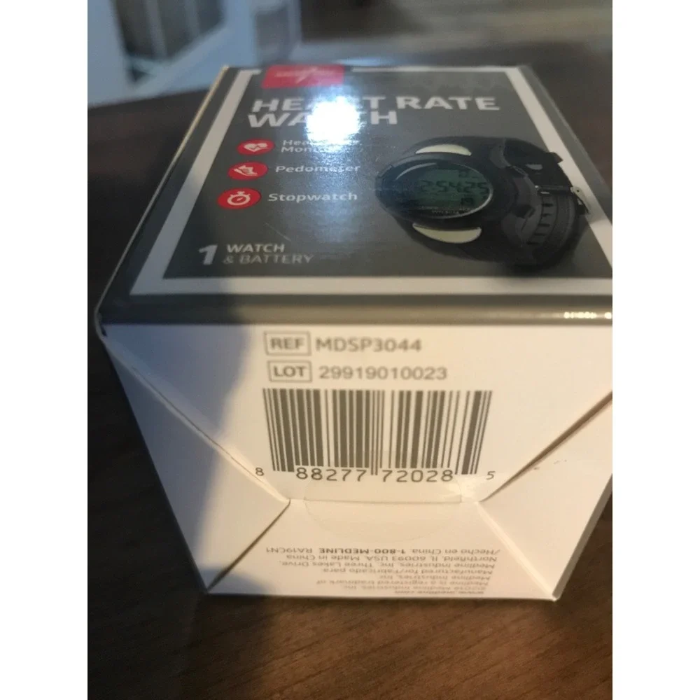 MEDLINE Heart Rate Watch Pedometer‎ Stopwatch